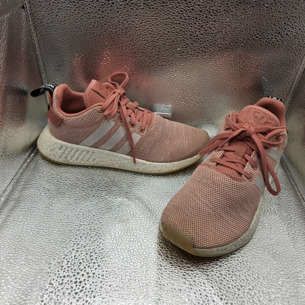 Adidas Die Weltmarkle Boost Sneaker Women 7.5 Pink Lightweight‎ Running Shoes